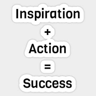 Success Formula Sticker